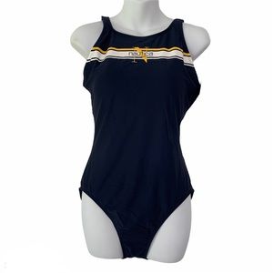 NWT WOMEN’S NAUTICA SWIMSUIT SWIMWEAR NAVY BLUE
